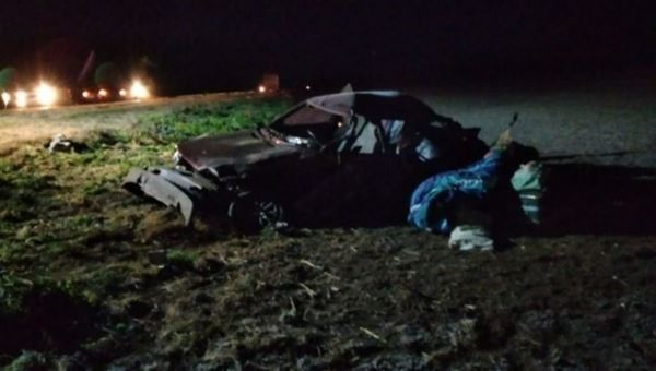 Falleció una menor en un violento accidente entre tres vehículos en Ruta 30 entre Chacabuco y Chivilcoy