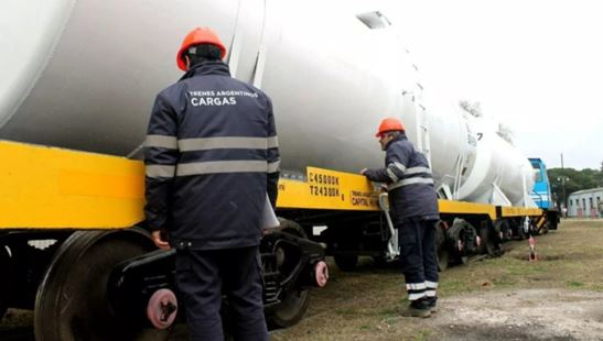 Otros10 vagones fueron reparados a nuevo en el Taller Ferroviario "Mario Meoni"