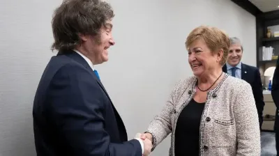 "Argentina está yendo en la dirección correcta", aseguró la directora del FMI