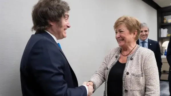 "Argentina está yendo en la dirección correcta", aseguró la directora del FMI