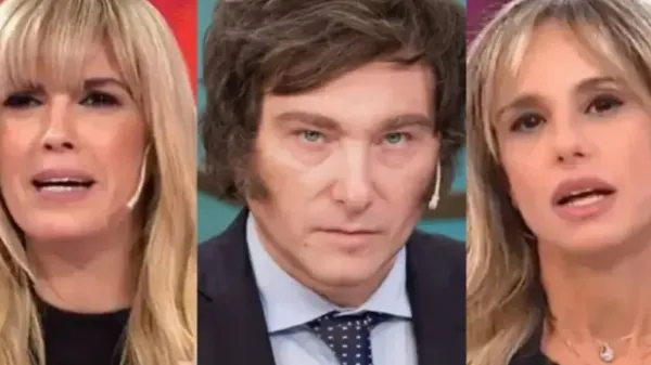 Javier Milei se metió en el escándalo Canosa-Fabbiani y apuntó contra Adrián Suar y el Grupo Clarín